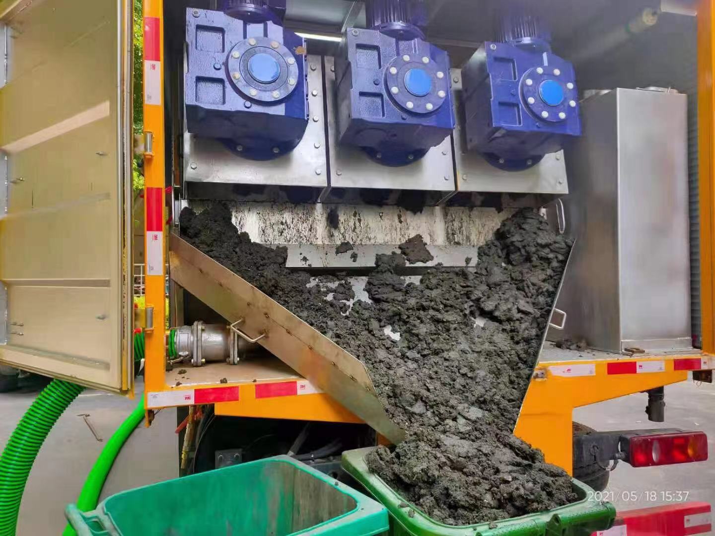 月湖化粪池清掏城市维护站-泥浆净化干湿分离处理